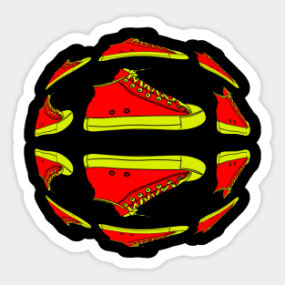 Classic sneakers Sticker